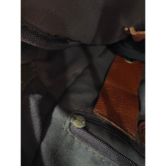 Aran Woollen Men’s  Crossbody Canvas & Leather Bag Camera Hiking Satchel*READ - Picture 2 of 7